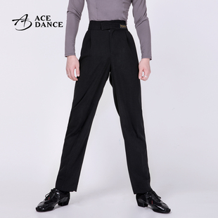 子国标舞裤 瑰意拉丁舞裤 摩登舞裤 小脚练功裤 子DA206 子男成人新款