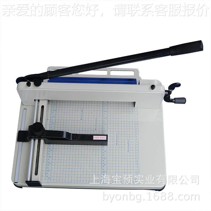 包邮4858A+手动切纸机手动裁纸机13604切纸厚M度4纸C凭证切机