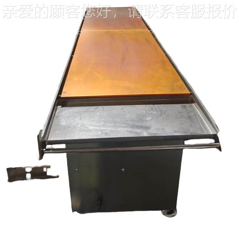 小型工小ANI锣型铜板铜烧设备铜锣紫烧挤出厂成型烘烤机