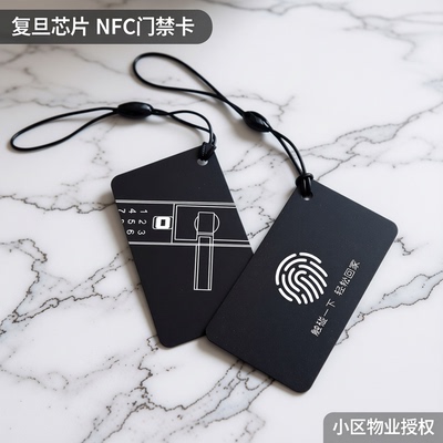 异形复旦芯片门禁卡指纹锁C卡