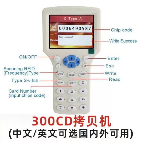 门禁电梯停车NFCIDIC卡复制卡机