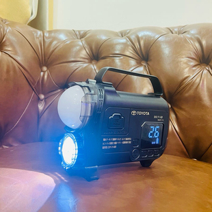 适用于日本丰田TOYOTA汽车充气泵应急启动电源 启动加充气一体机