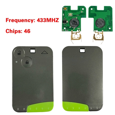 适用于雷诺拉古纳2键智能遥控钥匙 433MHZ 7947 CHIP  ID46