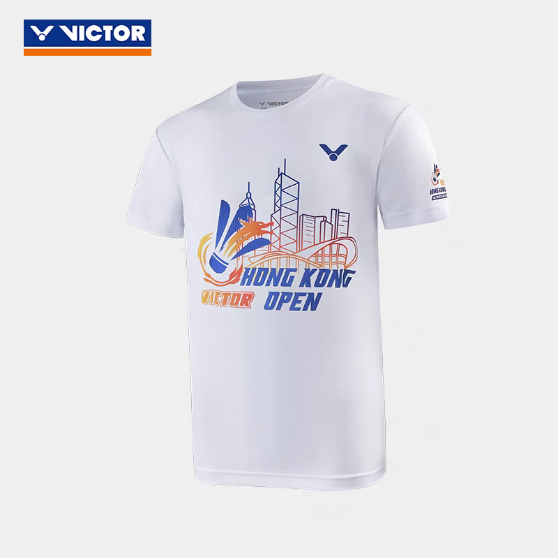 VICTOR胜利威克多系列羽毛球服李梓嘉联名系列520心侣针织运动T恤,运动/瑜伽/健身/球迷用品,羽毛球上装,淘宝优惠券,粉丝福利购,淘宝优惠卷