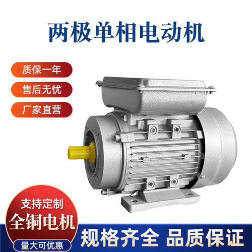 YY/YL单相220V2800转0.18 0.37 0.55 0.75 1.5KW等两极异步电动机