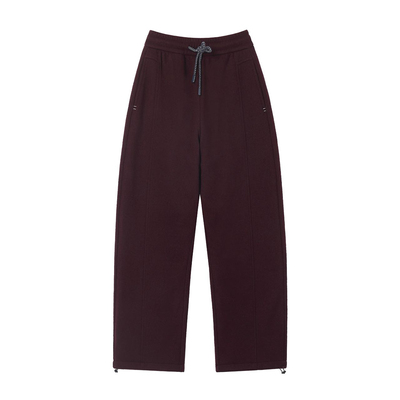 白鹅绒秋冬新款国风休闲高腰百搭保暖纯色舒适显瘦女羽绒直筒裤