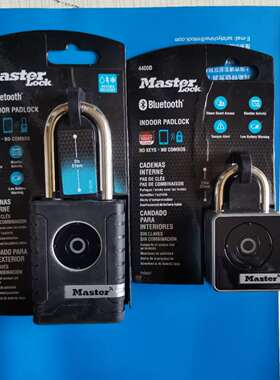 原装进口美国玛斯特智能手机蓝牙挂锁室内4400D户外4401DLH