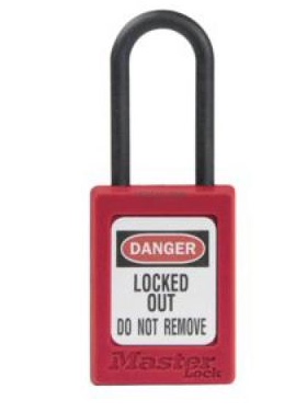 master lock玛斯特S32RED工程塑料绝缘防磁防爆安全挂锁能源锁具