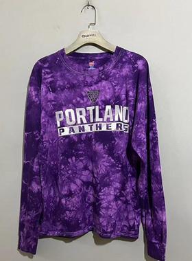 【上新价¥158】vintage 洪都拉斯制  美国古着H@nes紫色无缝体恤