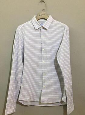 【上新价¥118】vintage 日本制古着FREAK'S ST0RE条纹泡泡棉衬衫