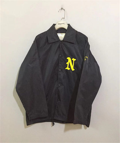【原 价¥168】vintage  日本制古着Hi-GOLD黑色薄款尼龙教练夹克