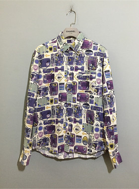 【原 价¥178】vintage  日本制古着ciao indenture冲绳风格衬衫