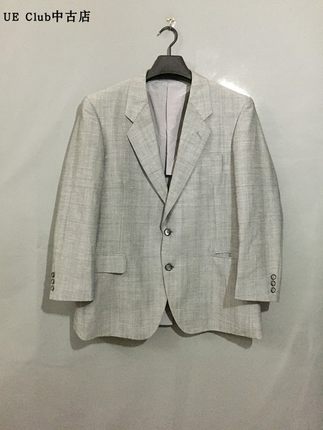 【原 价¥178】vintage  日本古着Grandage通勤款浅灰色西服