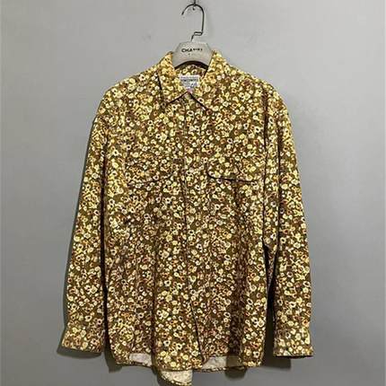 【上新价¥178】vintage  日本古着Free farm hand双袋灯芯绒衬衫