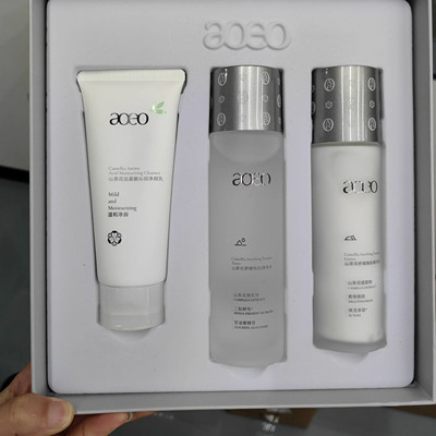 AOEO水乳套装山茶花保湿肌肤补水敏感舒缓屏障干皮保湿补水