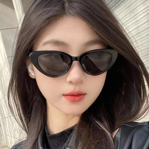 帕莎杨超越经典款墨镜女可配度数三角形猫眼太阳镜PS3040