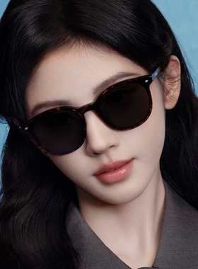 帕莎墨镜女2026新款圆框大牌高级感防紫外线时尚百搭太阳镜PS3069
