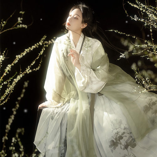 拟梦国风原创不染汉服现货