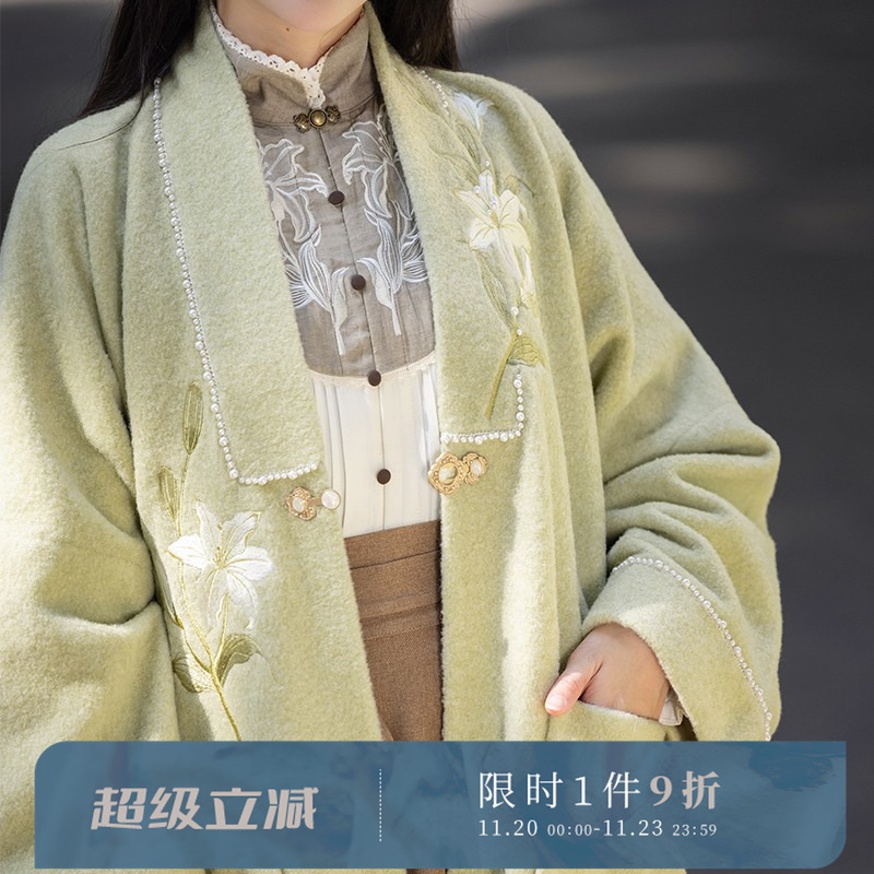 拟梦秋冬呢子日常汉服