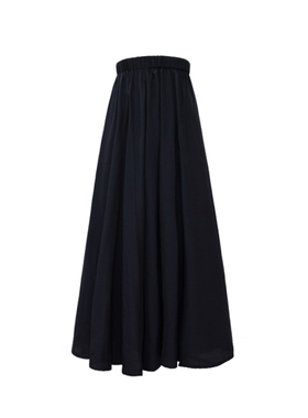 拟梦 马面裙内搭 衬裙日常穿搭纯色中长款松紧腰白色黑色女夏薄款