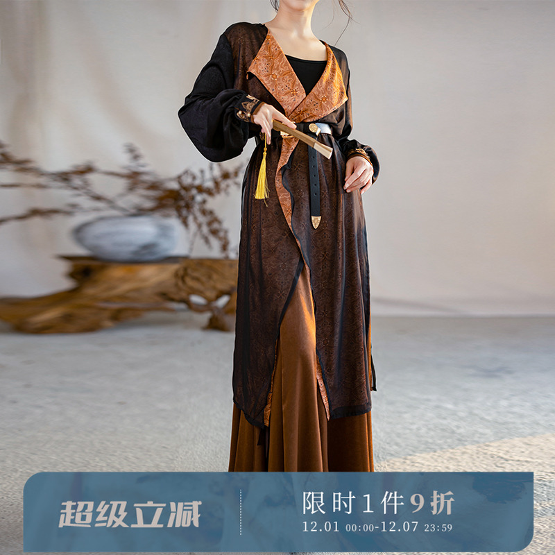 拟梦日常通勤汉服圆领袍