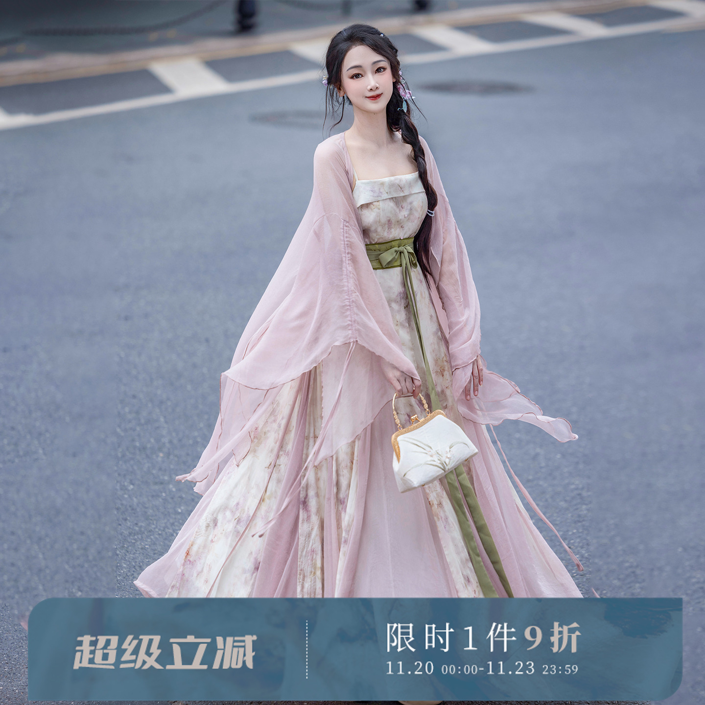 拟梦如梦令原创国风连衣裙