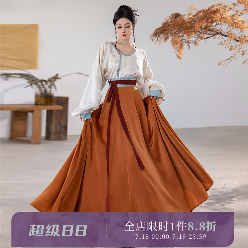 拟梦唐风日常汉服显瘦凉快