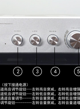 双核心蓝牙发烧功放2.1声道