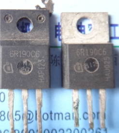 原装进口拆机件 6R190C6 6R190 场效应管塑封铁头TO220