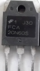 FCA20N60 FCA20N60S 进口拆机件原字测量好 MOS场效应管
