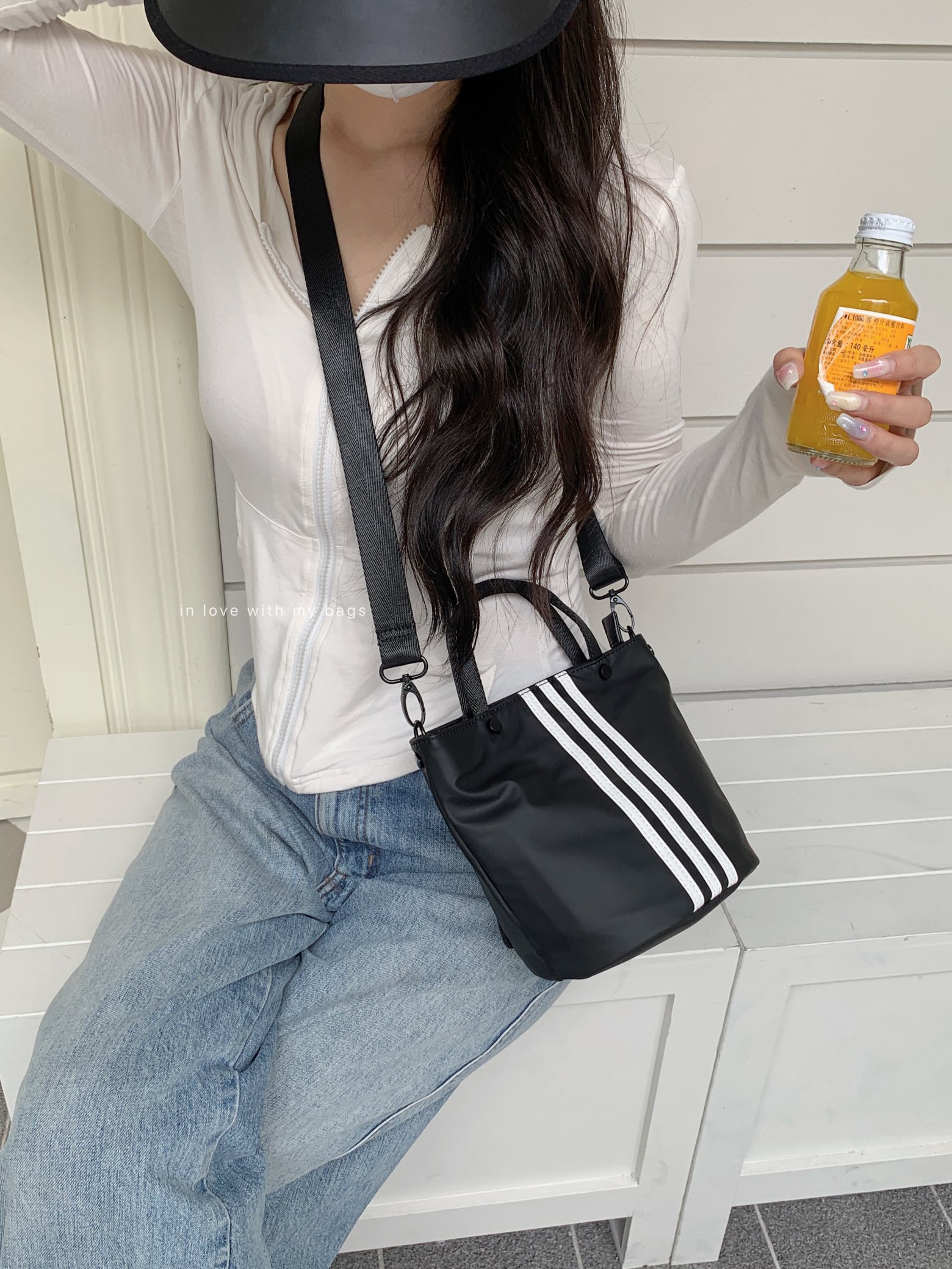 单肩斜挎手提欧美时尚防水料