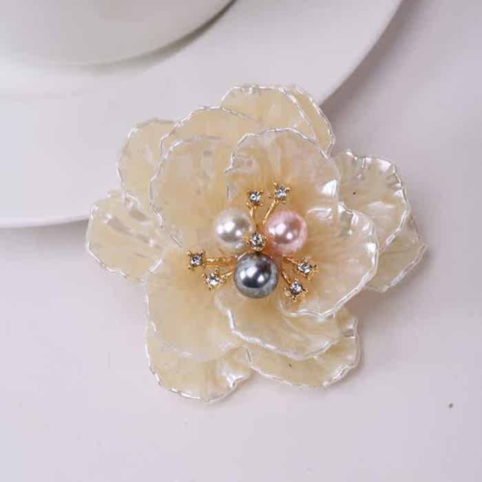 Broche femme en Nacre - Ref 1175679 Image 4