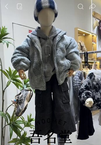 观D东方新吊牌羊羔毛轻薄羽绒服棉衣冲锋衣厚羽绒服吾名堂升级