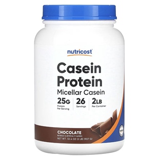 美国原装进口Nutricost Casein Protein酪蛋白缓释蛋白粉乳清蛋白