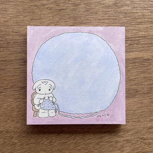 分装便签 韩国peacefull秋冬的故事 绘本手绘风 韩系可爱手帐
