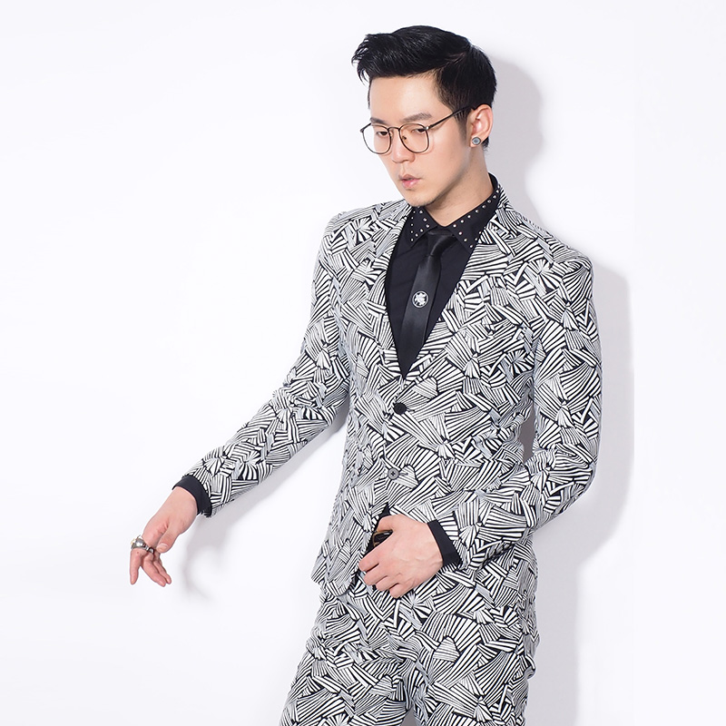 Costume homme en polyester pour automne - Ref 1570729 Image 1