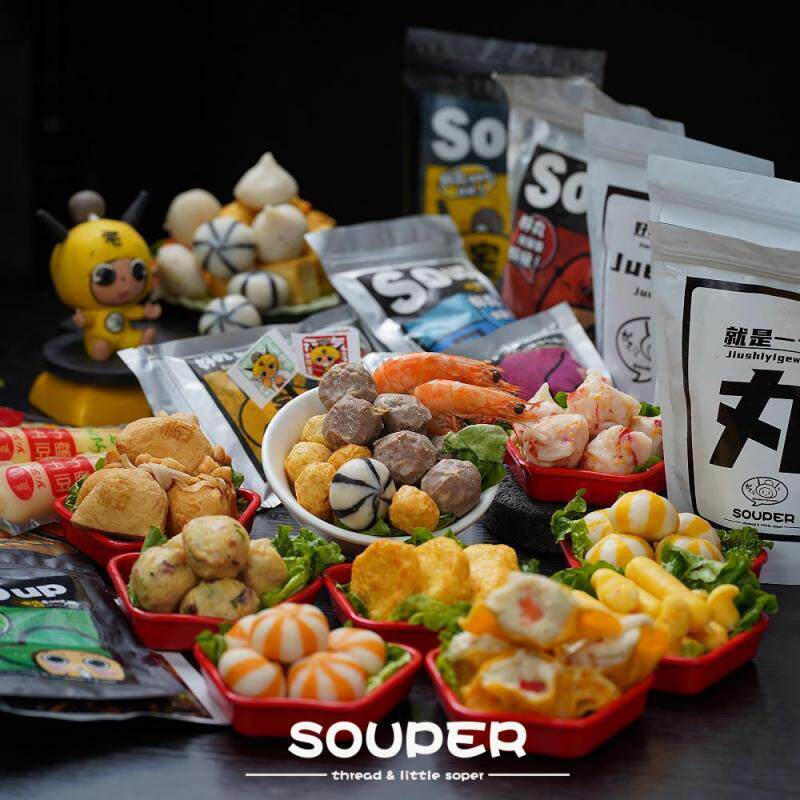 关东煮全家福套餐部队火锅丸子麻辣烫食材半成品冷冻鱼丸家庭装