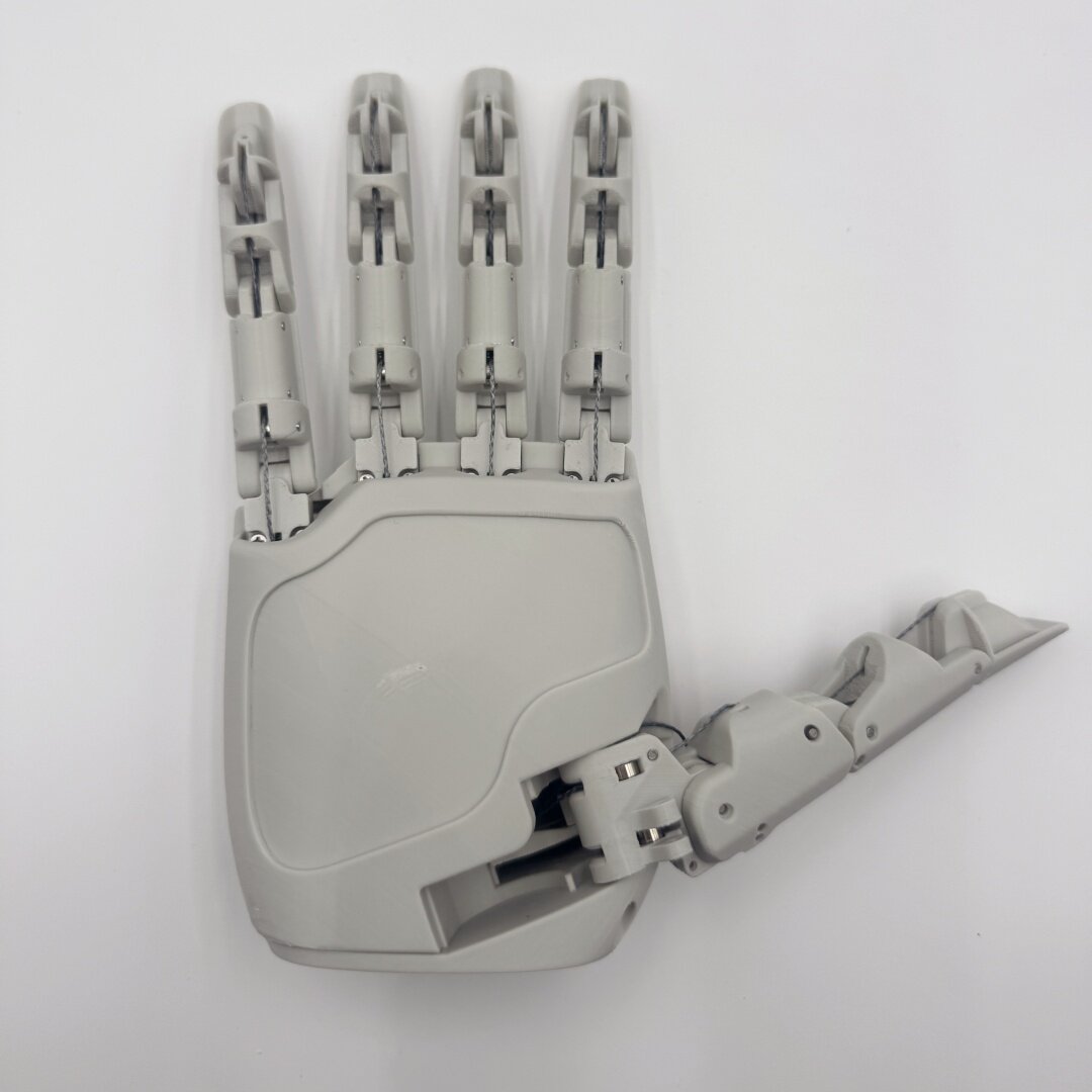 Aero Hand Open 单手3D打印套件硅胶皮肤套件3D打