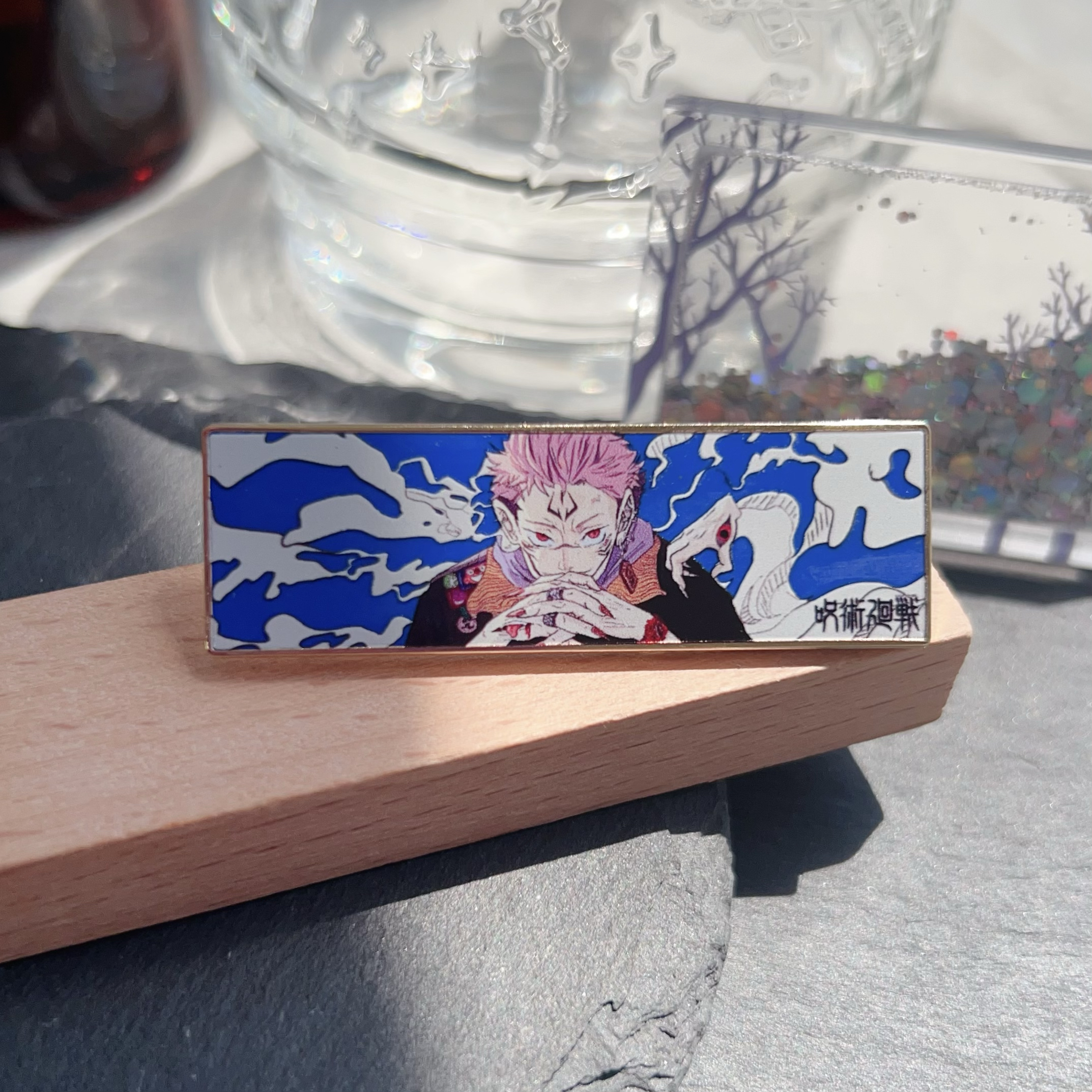 【太一】现货咒术回战日漫虎杖悠仁两面宿傩卡通徽章胸针