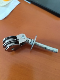 加厚配件防跳槽高档铜转向轮/升降晾衣架通用/万向转角【恋伊正品