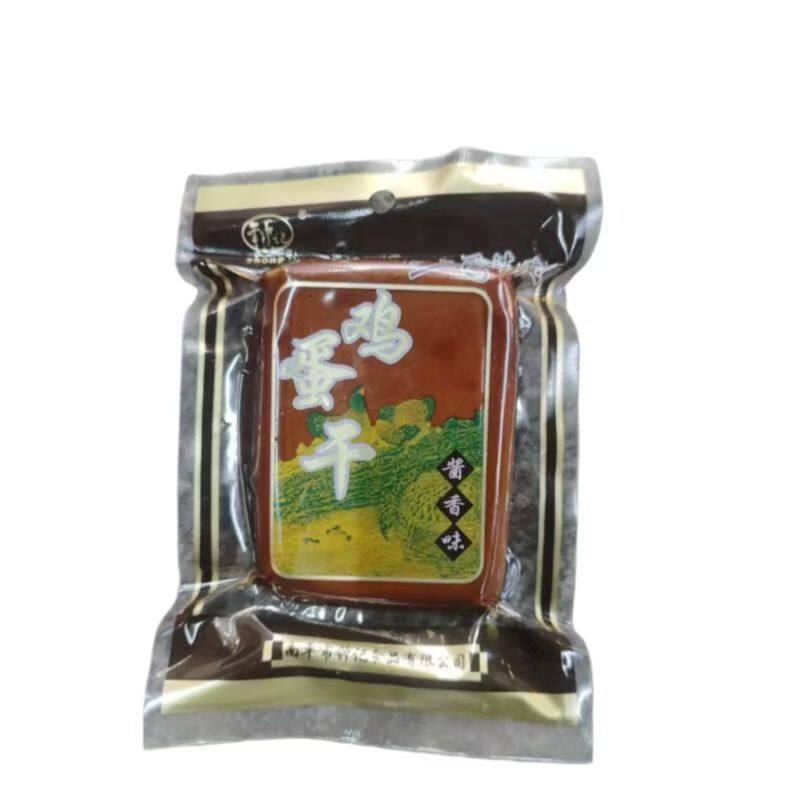 炒菜鸡蛋干钟记鸡蛋干酱香味鸡蛋干120g开袋即食也可凉拌下酒菜