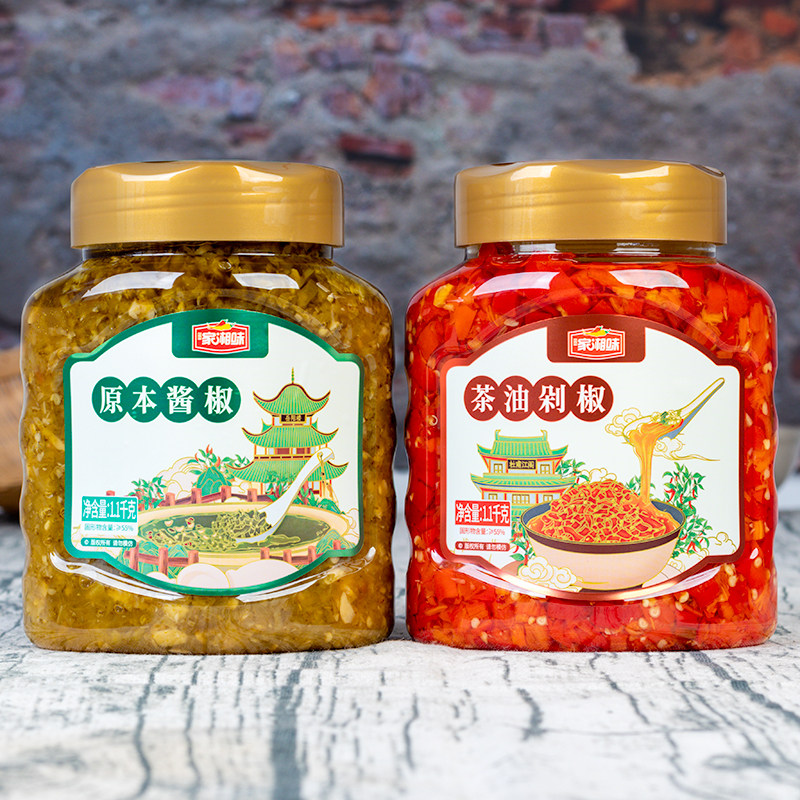 家湘味青红剁椒蒸鱼头剁椒
