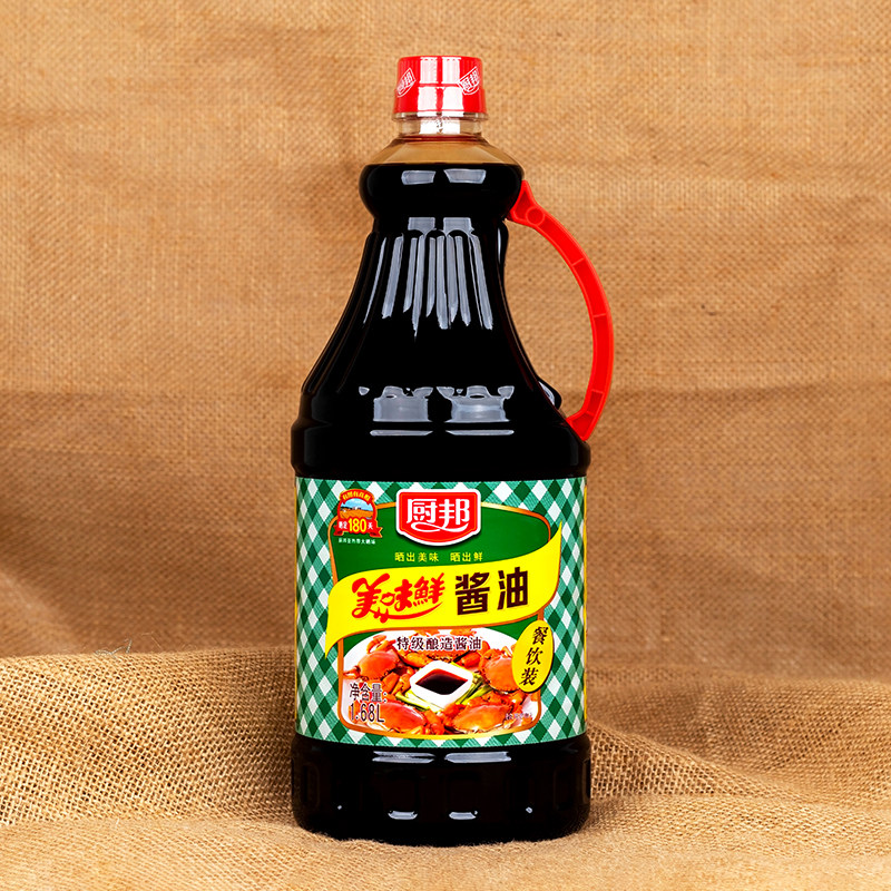 厨邦饭店酒店点蘸凉拌美味鲜酱油