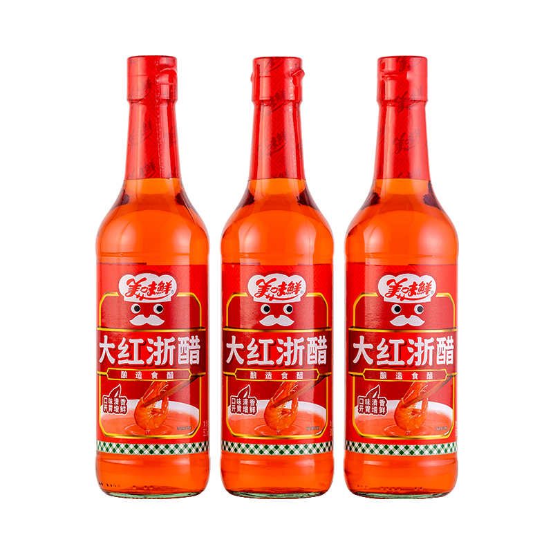 厨邦美味鲜大红浙醋瓶装
