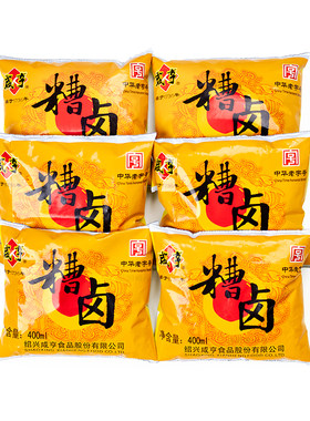 绍兴咸亨卤水400ml*6袋装腌制