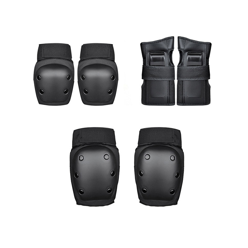 加厚轮滑护具套装成人滑板硬壳护膝护肘护手儿童滑冰滑雪防摔护具