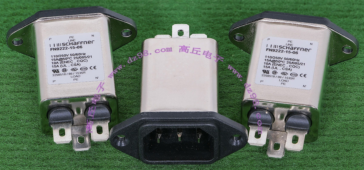 夏弗纳SCHAFFNER FN9222-15-06 250V 10-15A 插座电源滤波器 议价图片