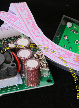 6-60V输入 DPS5020 DC-DC可调电源 出0-50V  0-20A 带彩色显示屏