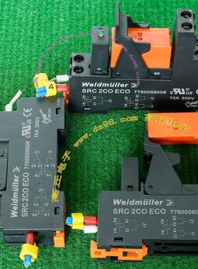 RT424024 SCHRACK 24VDC 8-10A 250VAC带绿色LED继电器 进口拆机