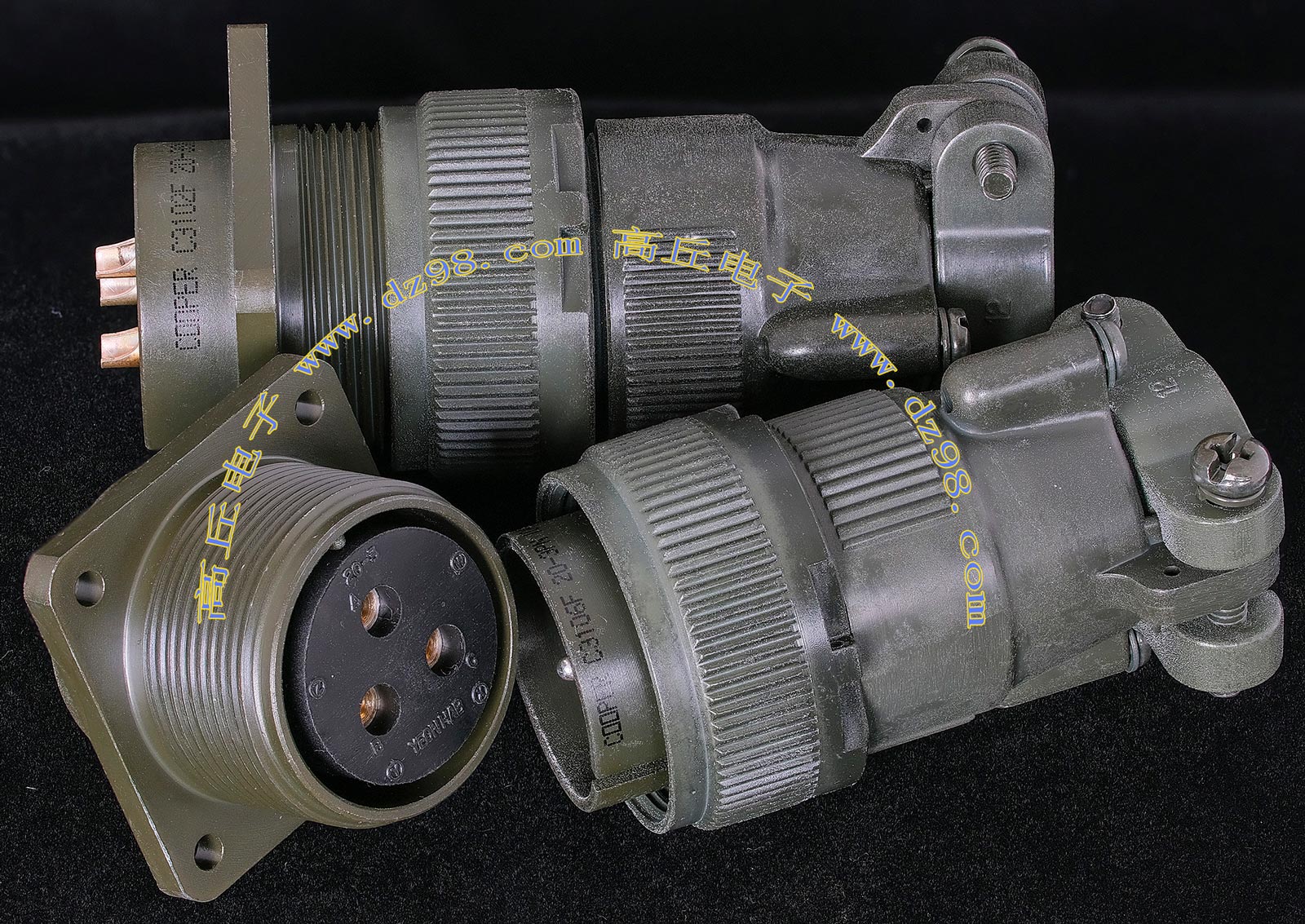 COOPER C3106F20-3PN C3102F20-3SN 3P 航空插头插座连接器 议价